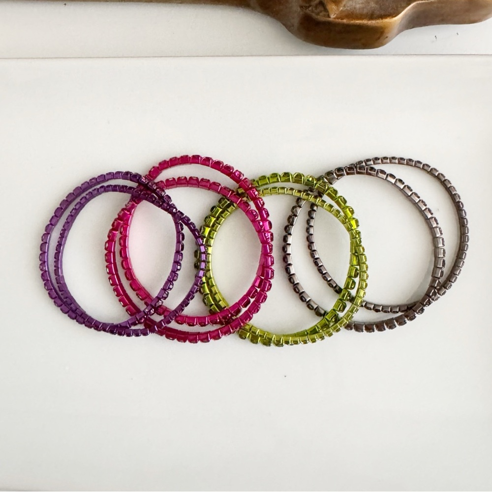 Zara Multicolor Beaded Bracelet Set